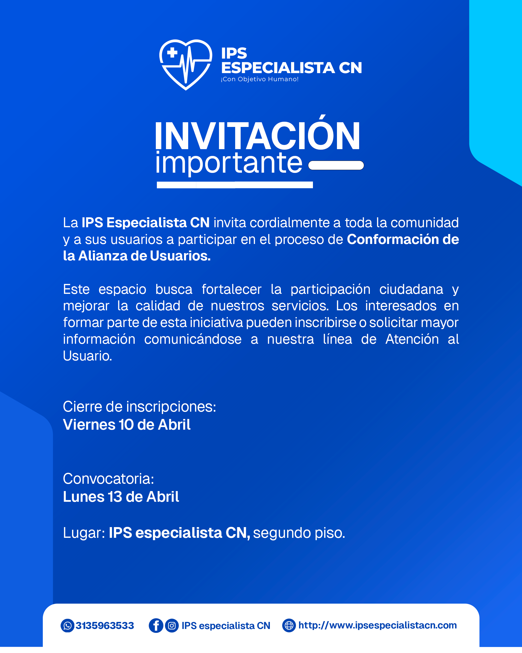 Comunicado 001